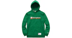 Supreme Champion Scripted Hoodie Kelly Green