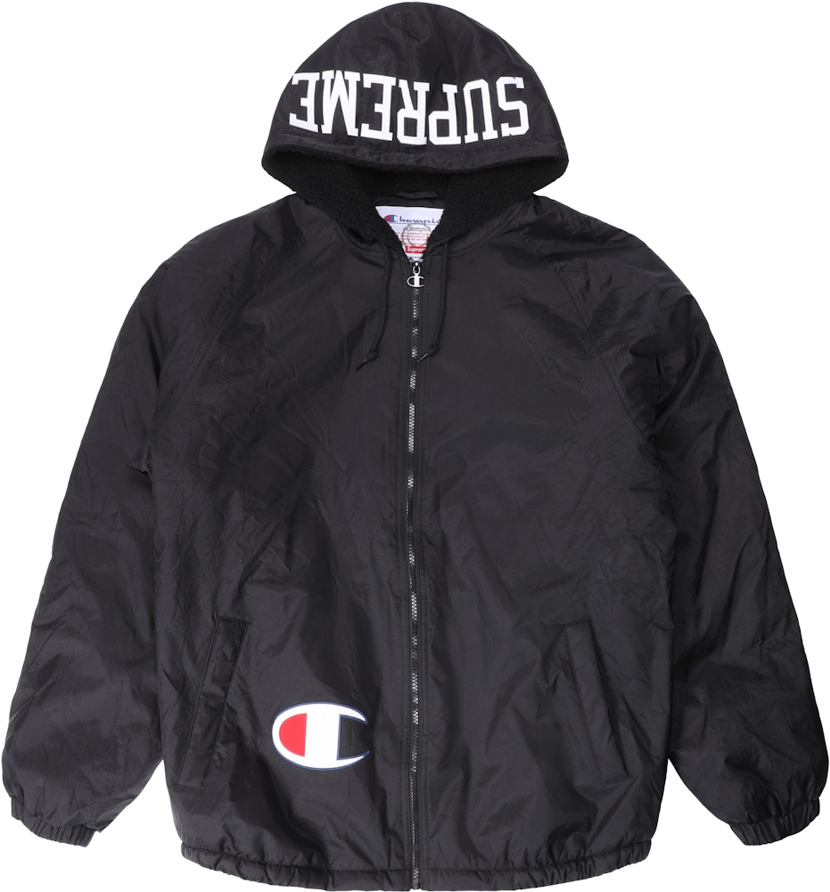 Supreme Champion Sherpa Lined Hooded Jacket -