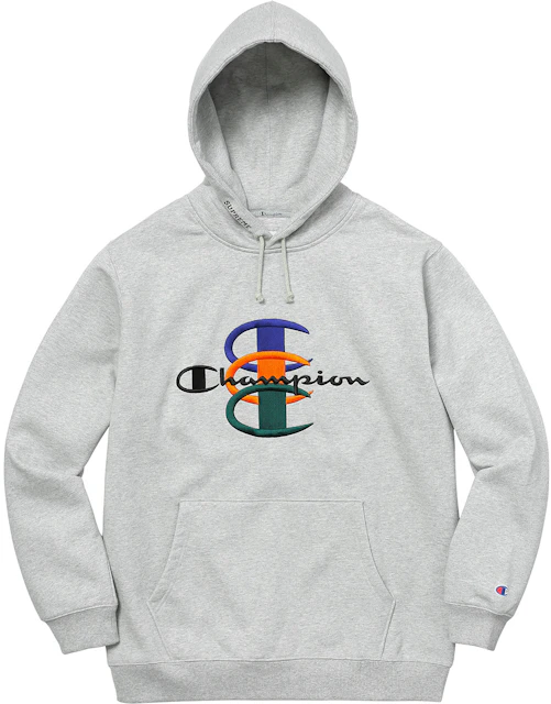 Supreme Champion Stacked C Hooded Heather - -