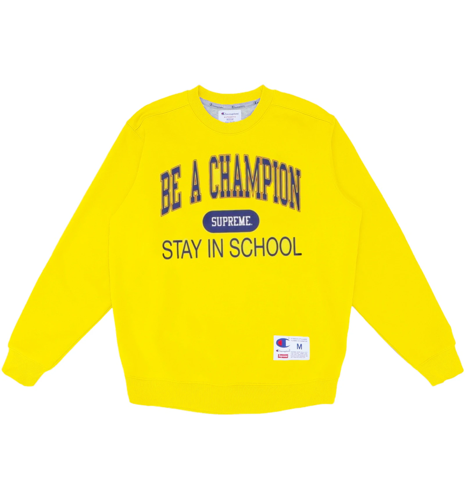 Be a champion stay in school supreme Clearance