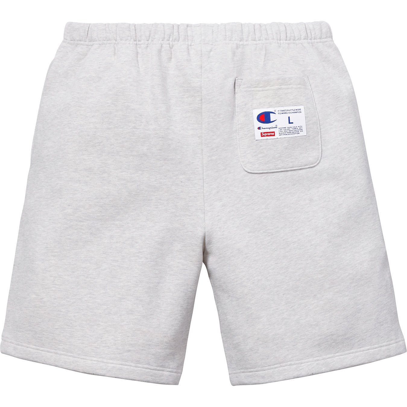 Supreme Champion Sweatshort Ash Grey メンズ - SS18 - JP