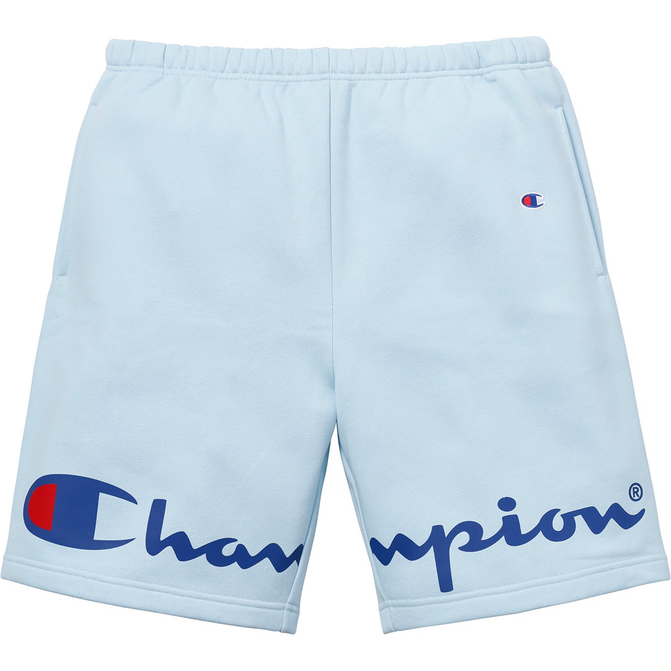 Supreme Champion Sweatshort Ash Grey メンズ - SS18 - JP