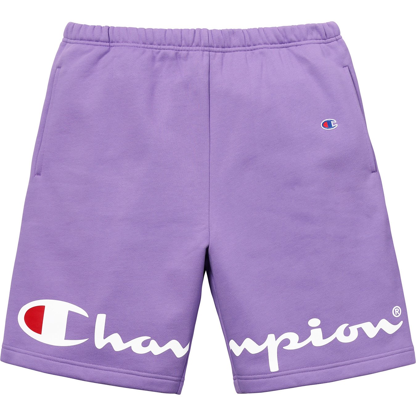 purple supreme shorts