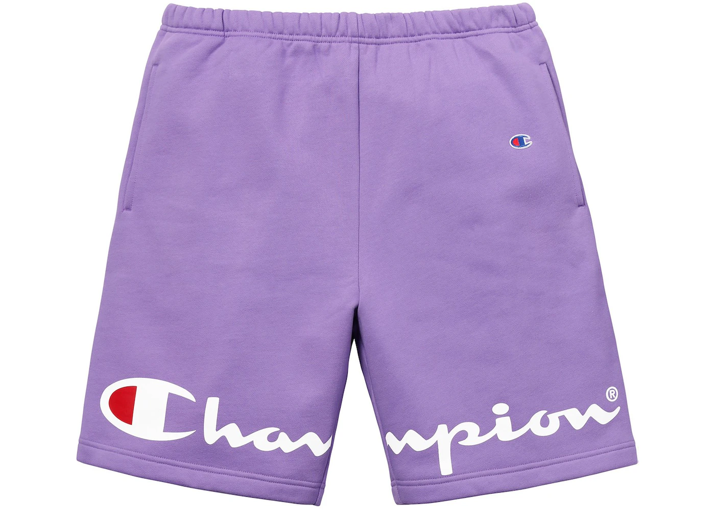Supreme Champion Sweatshort Light Purple Men's - SS18 - US