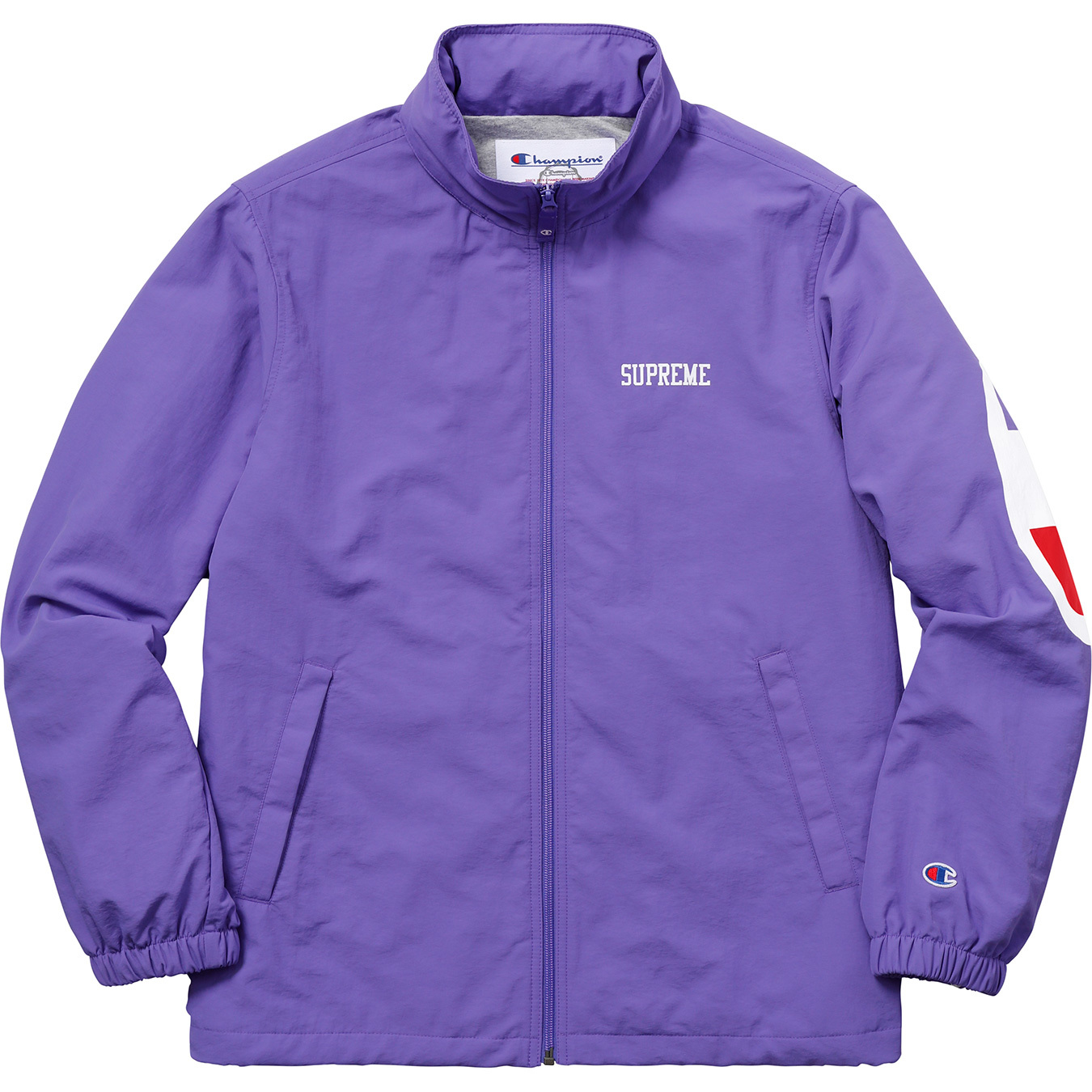 Supreme Champion Track Jacket Light Purple Men's - SS18 - US