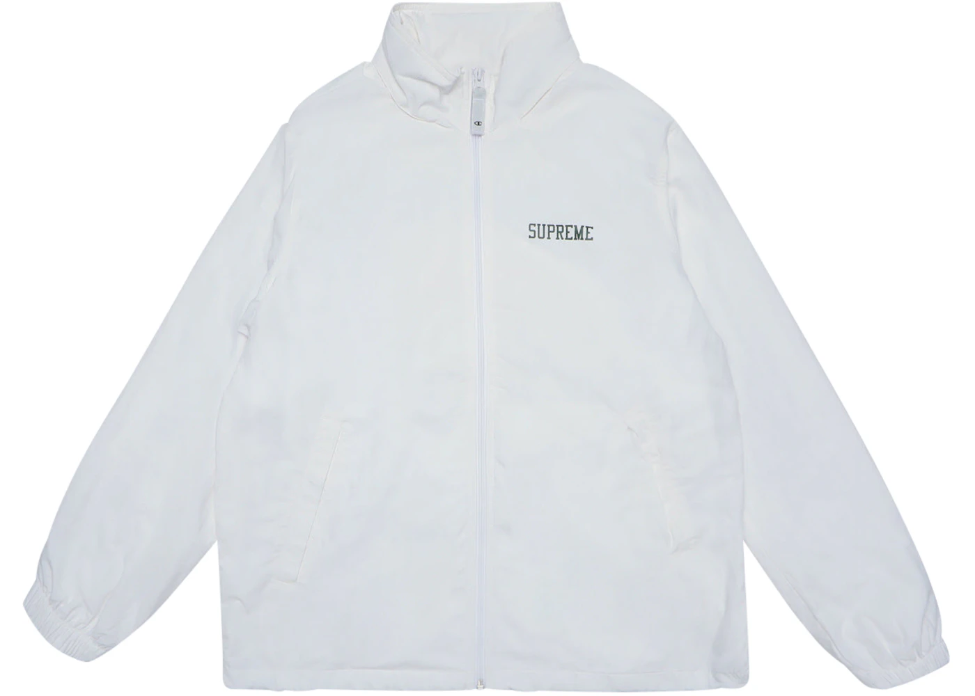 Supreme white windbreaker Clearance