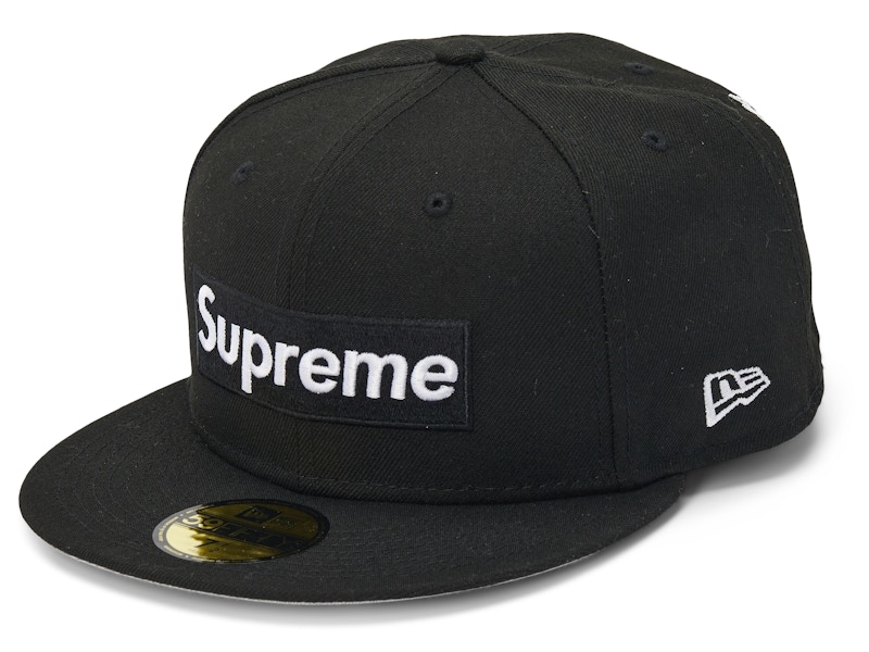 supreme newera 7-5/8 blackキャップ - キャップ