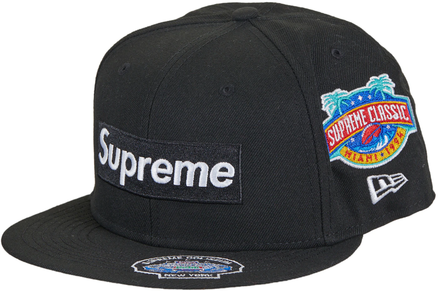 Supreme Championships Box Logo New Era Fitted Hat Black - FW23 - US