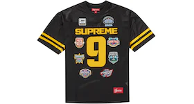 Camiseta de fútbol Supreme Championships Embroidered en negro