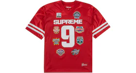 Camiseta de fútbol Supreme Championships Embroidered en rojo
