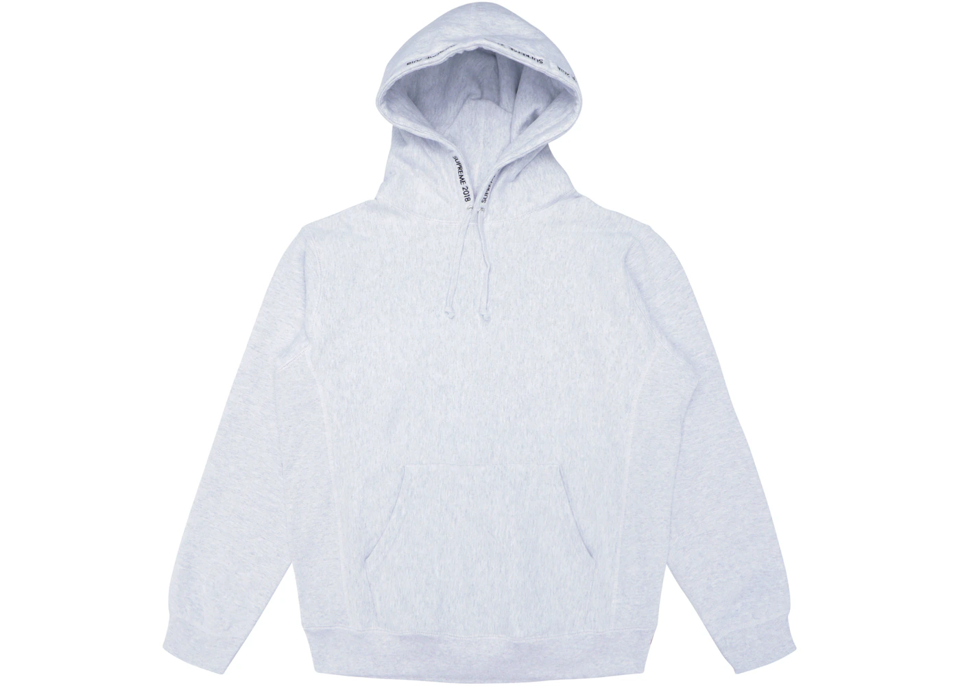 Supreme Channel Hooded Sweatshirt Ash Grey Men's - SS18 - US
