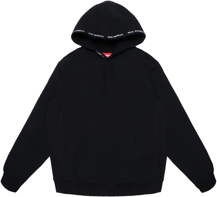 Supreme Channel Hooded Sweatshirt Black Men's - SS18 - US