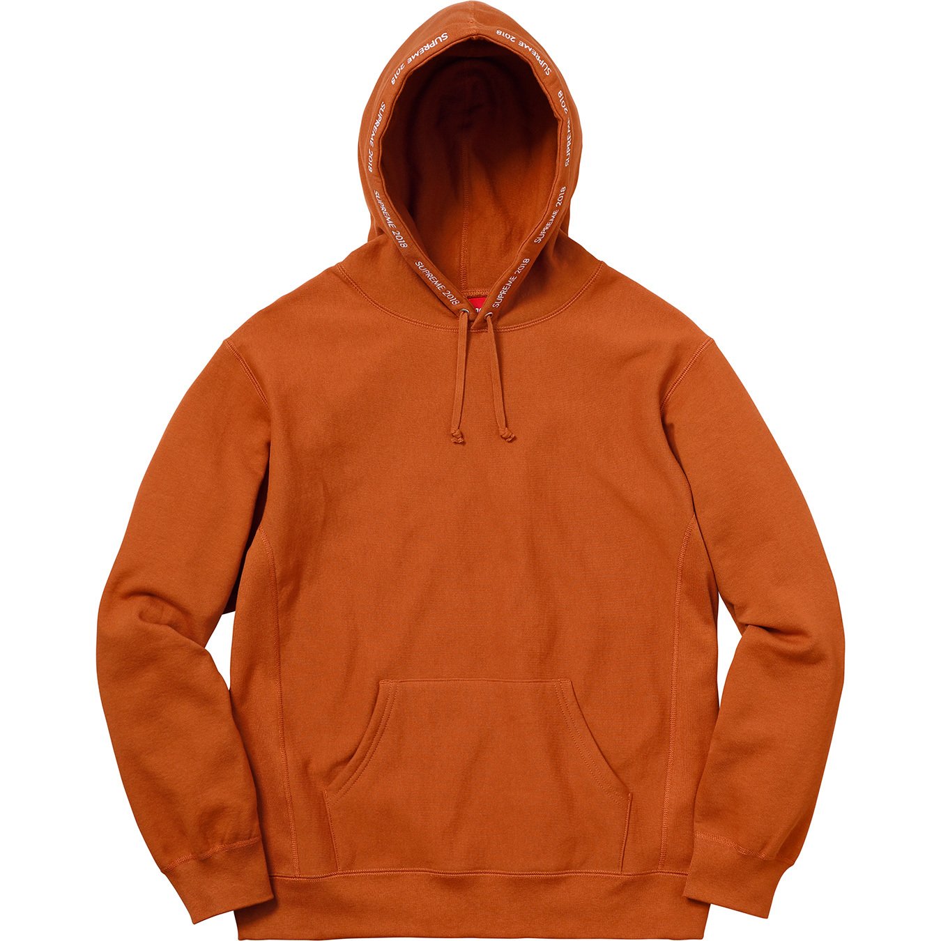 Supreme Channel Hooded Sweatshirt Copper - SS18 - US