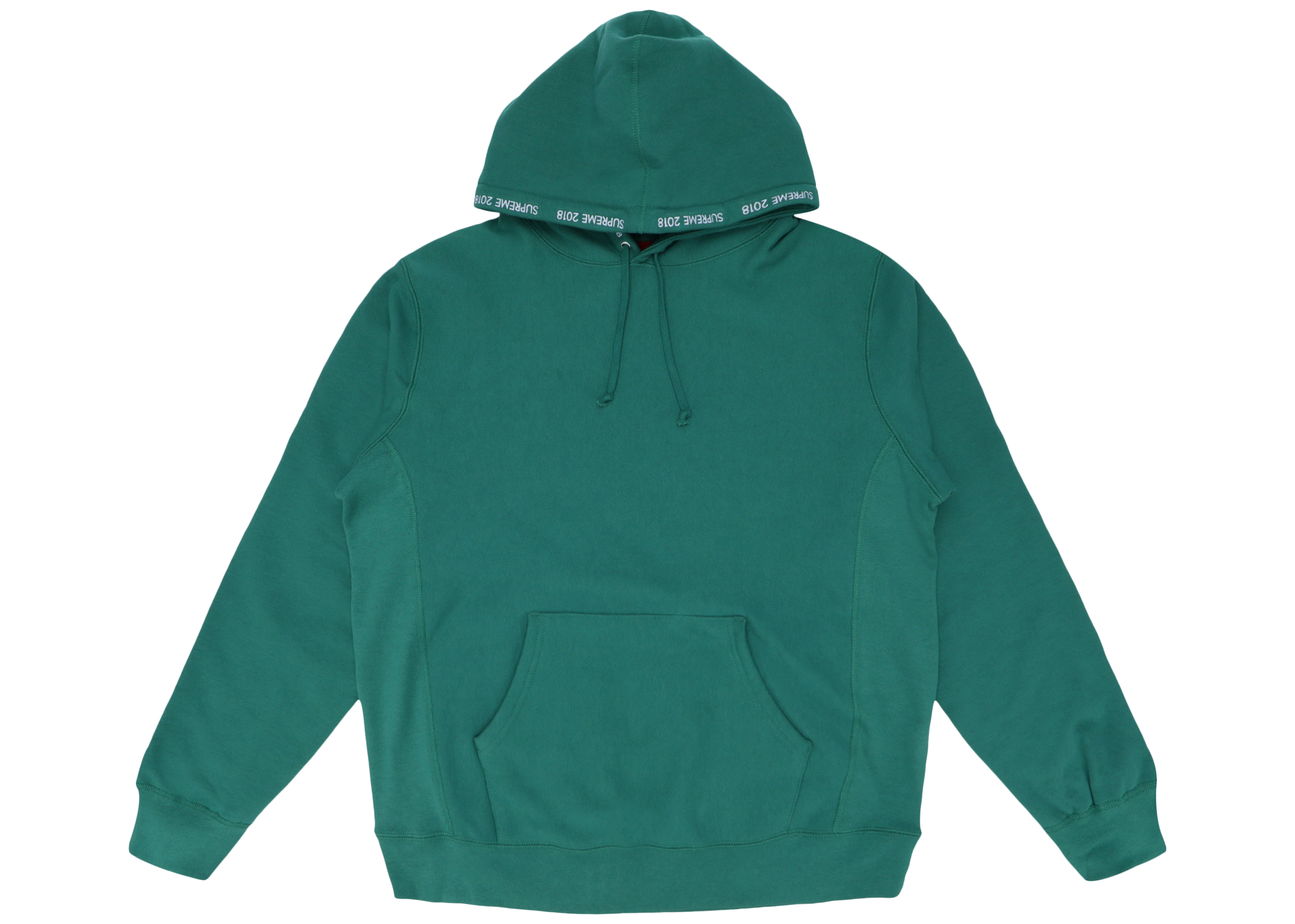 Supreme Channel Hooded Sweatshirt Light Pine Men's - SS18 - US