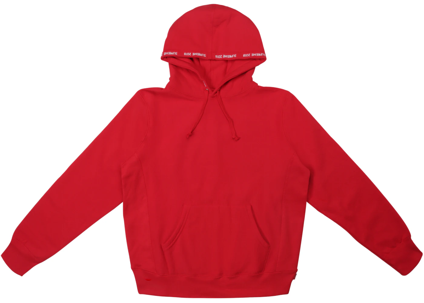 lære Langt væk professionel Supreme Channel Hooded Sweatshirt Red - SS18 - US