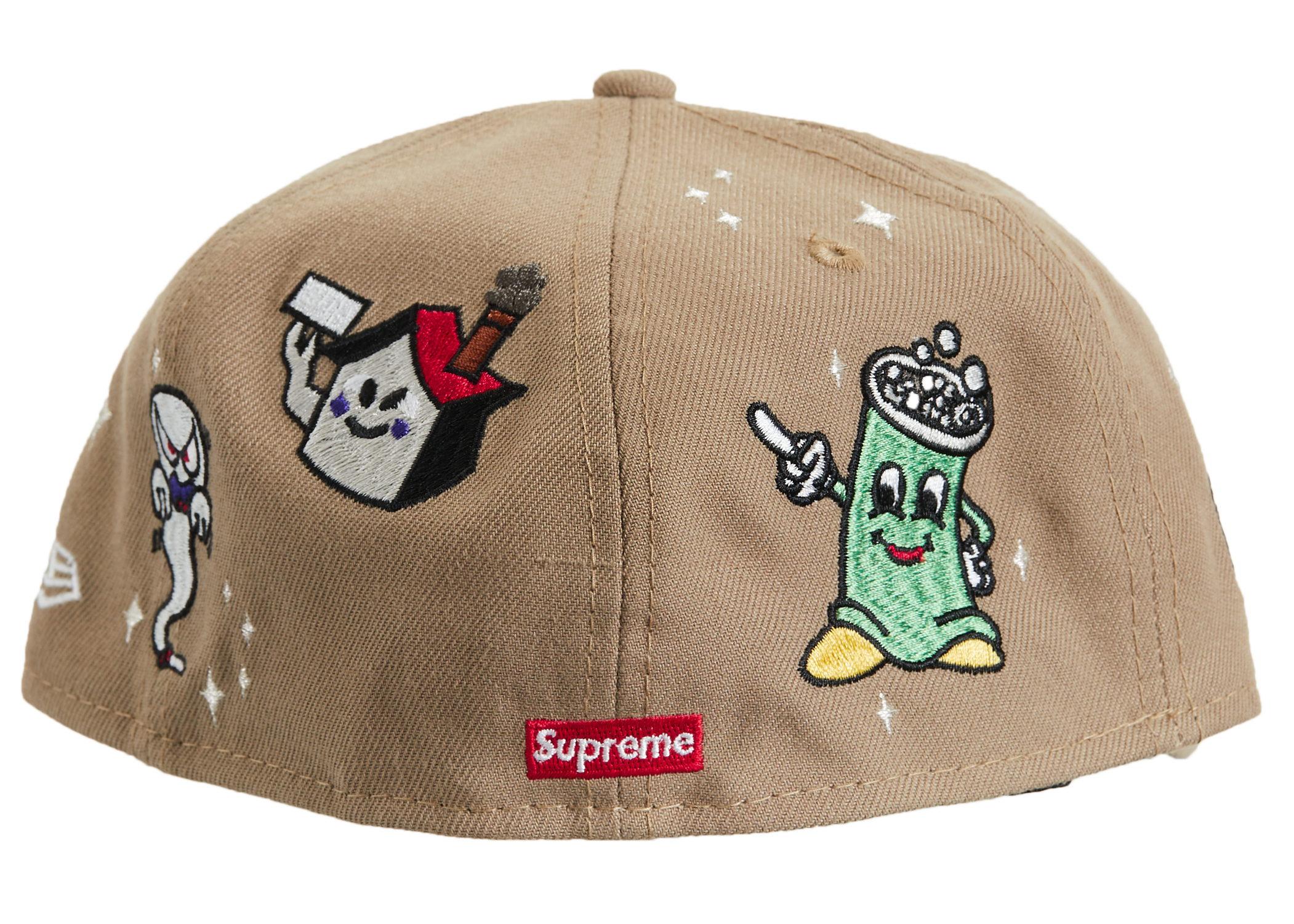 Supreme S Logo New Era Cap Brown ツノ - 帽子