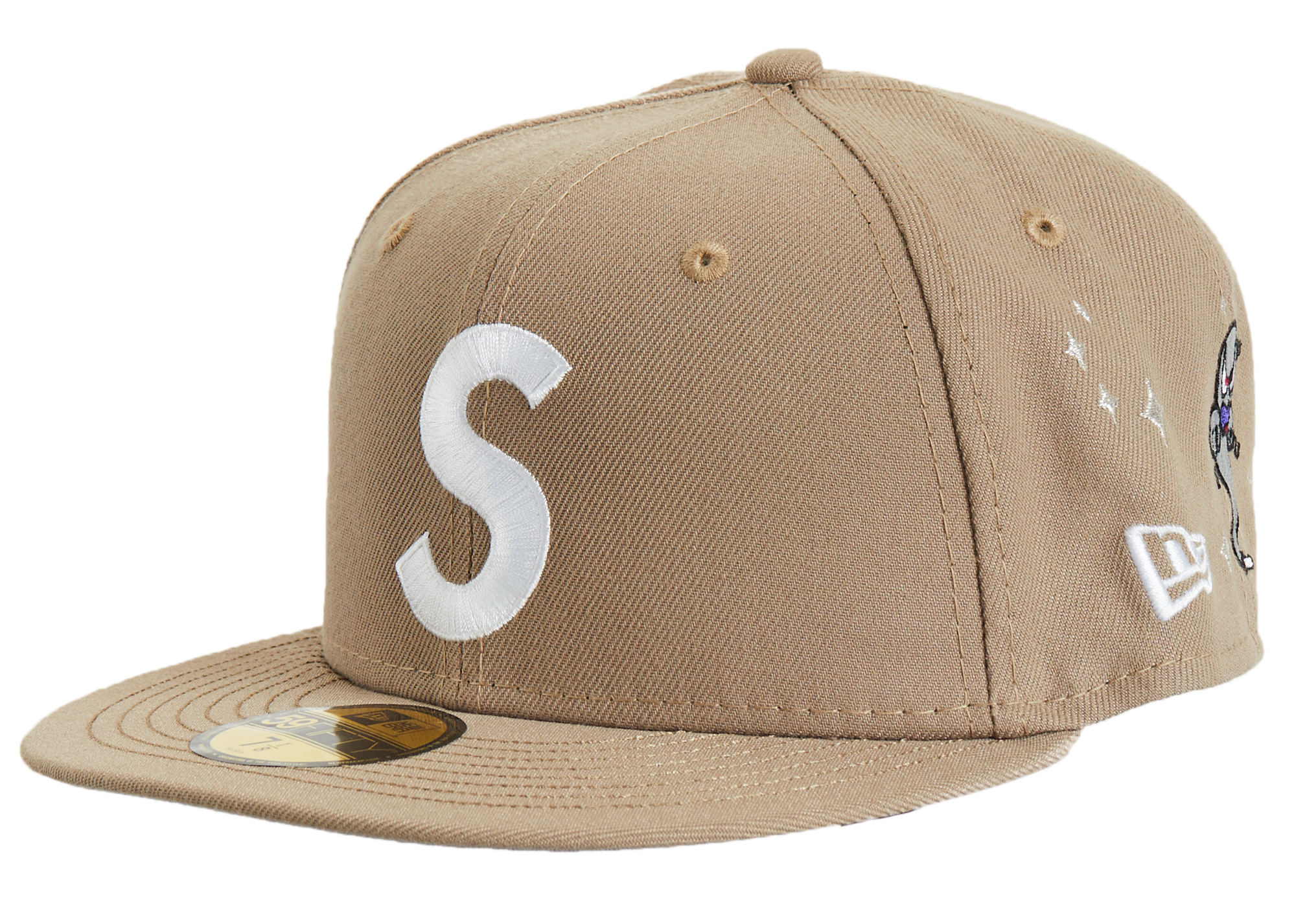 Supreme s logo new era brown