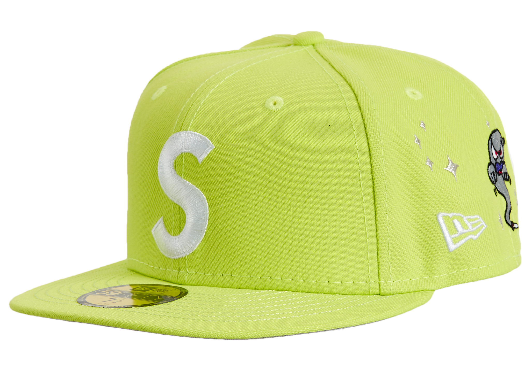 Supreme Characters S Logo New Era Neon Green - SS22 - US