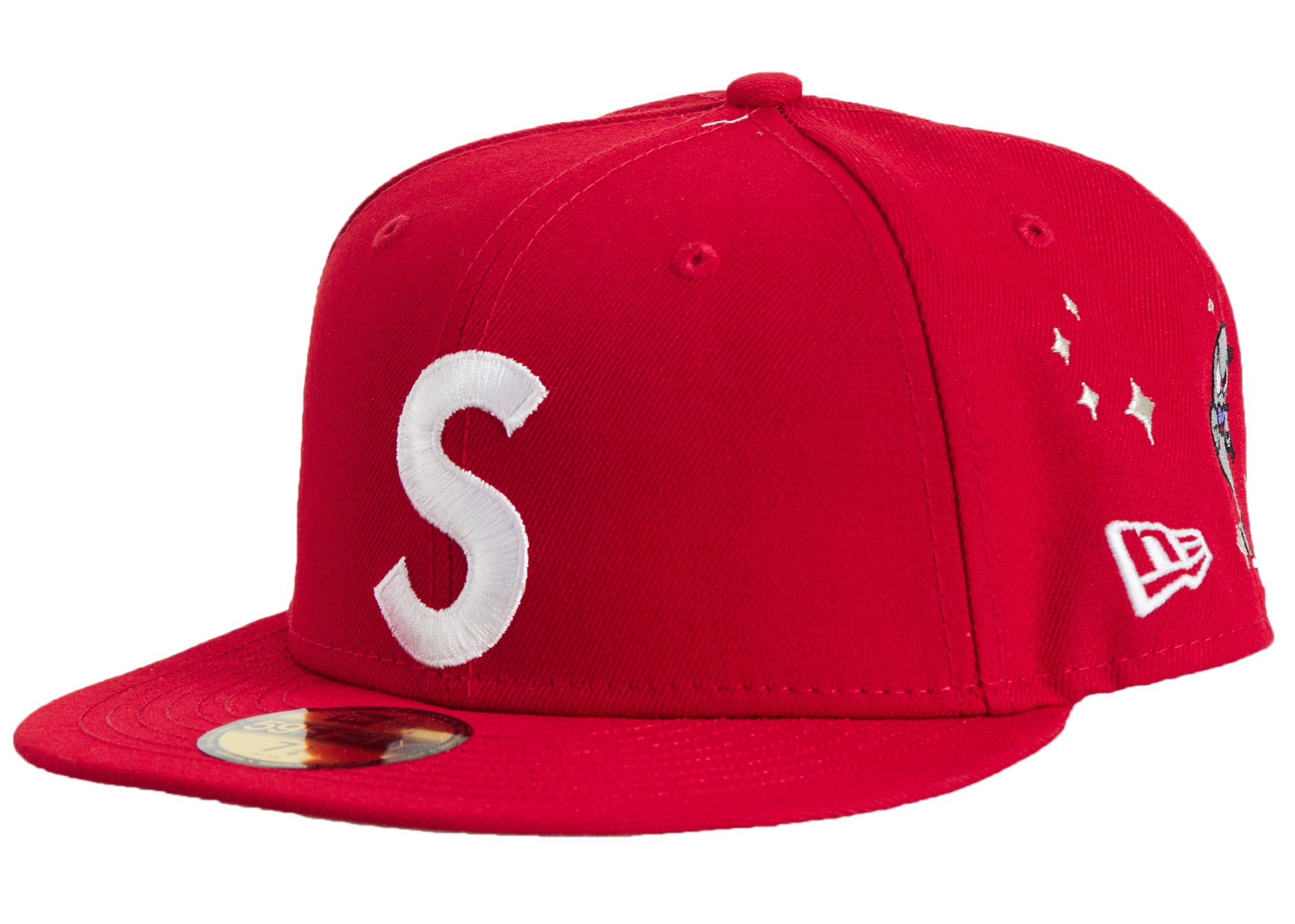 Supreme S Logo New Era 7-3/8 black帽子