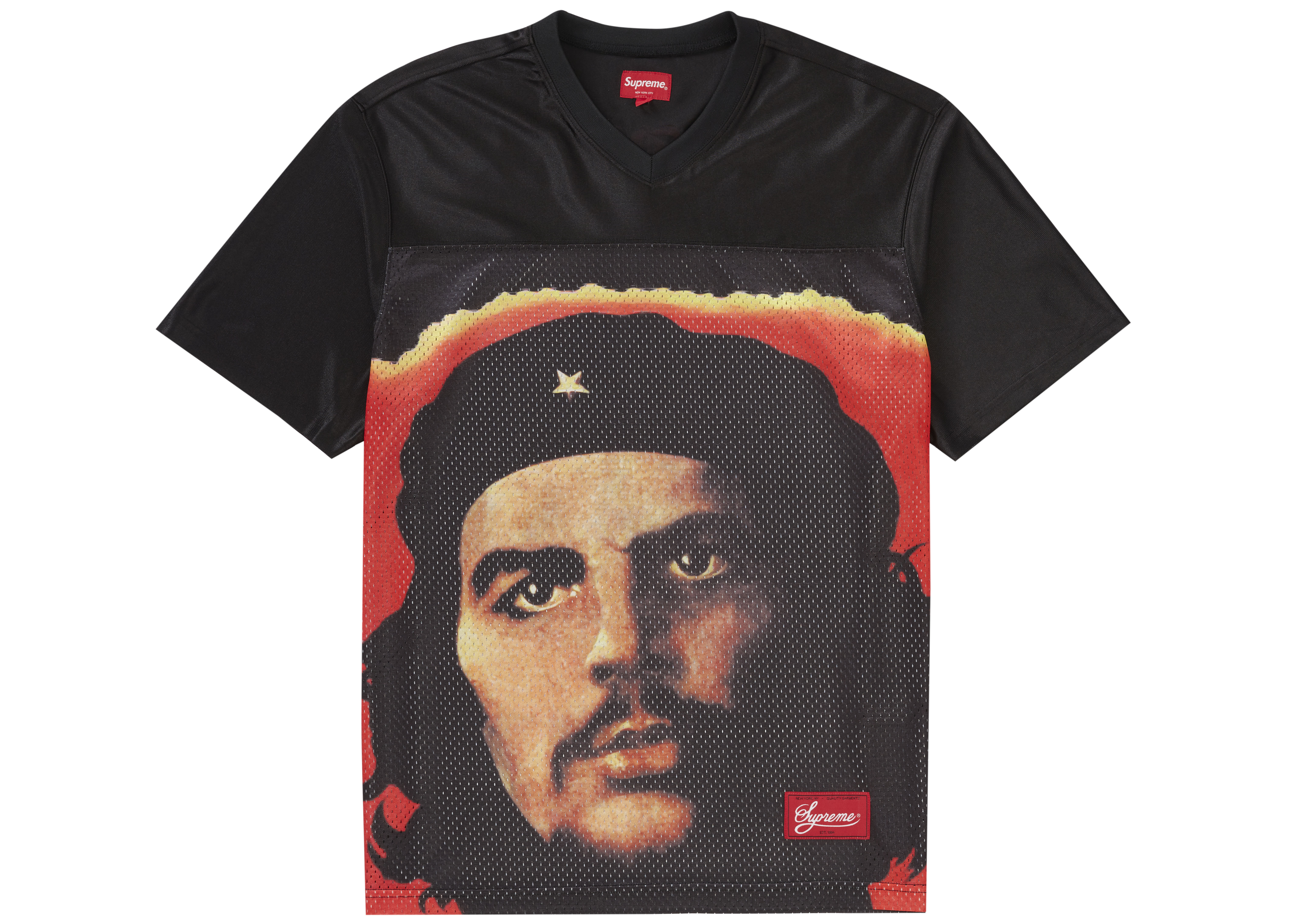Supreme Che Football Top Black