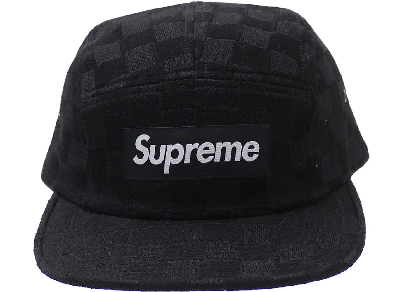 Camp Hat Supreme Checkered Hat Supreme Checker Weave Camp Cap
