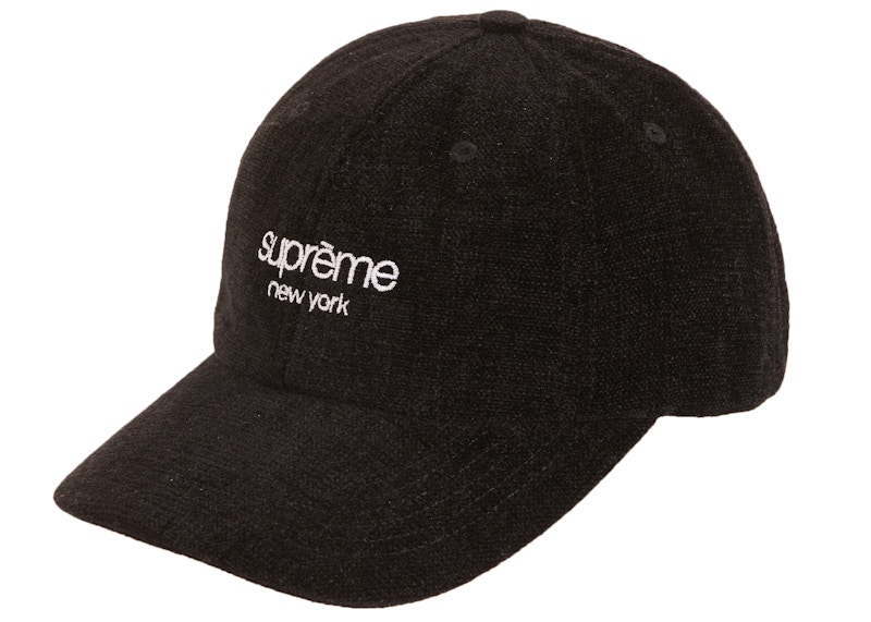 Supreme Chenille 6-Panel Black - SS22 - US