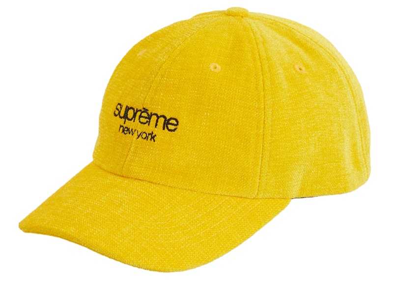 Supreme Chenille 6-Panel Yellow - SS22 - JP