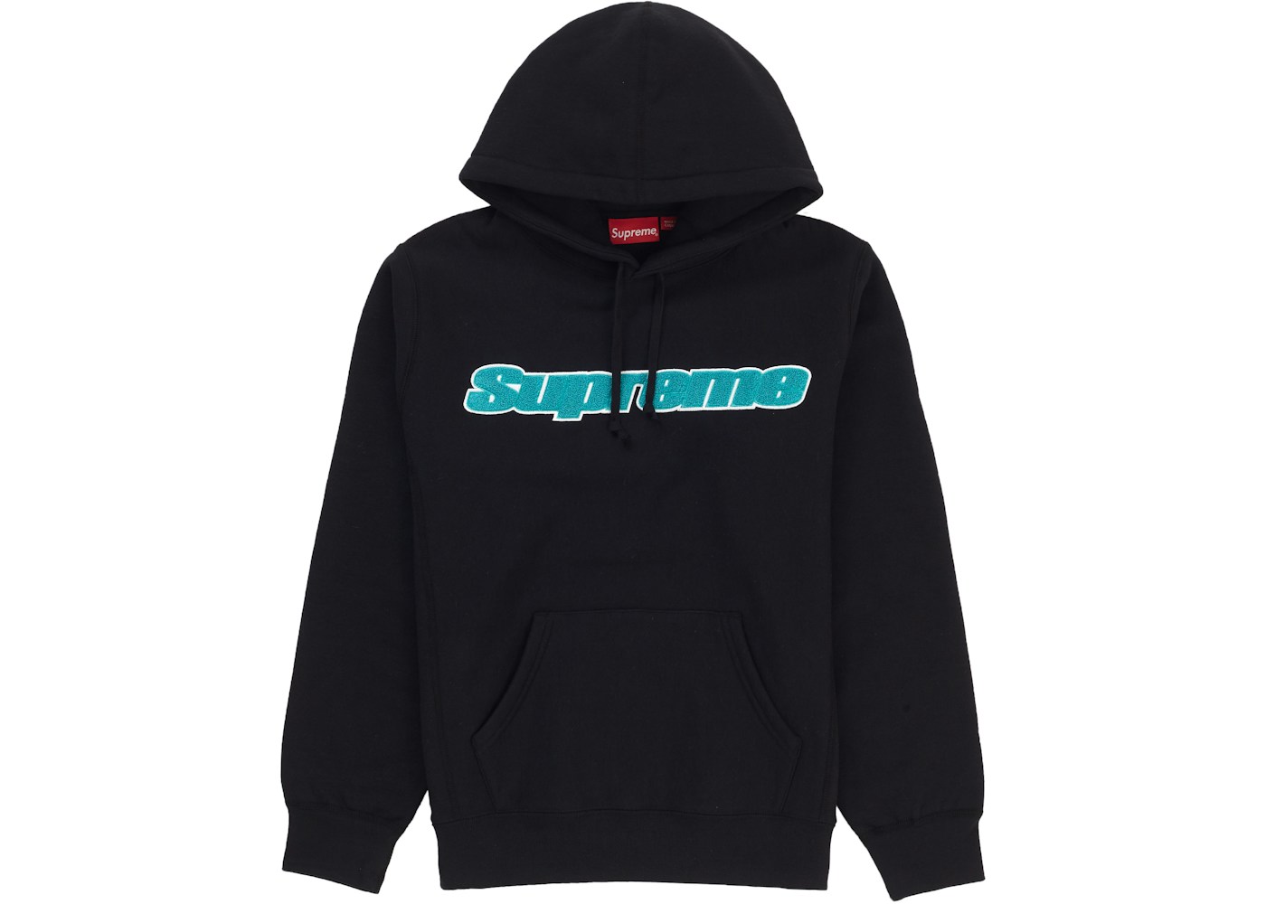 Supreme chenille applique hooded Clearance