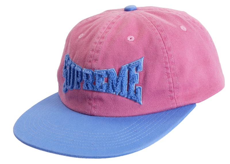 Supreme chenille 2025 logo 6 panel