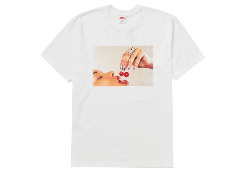 Supreme Cherries Tee White Men's - SS20 - US