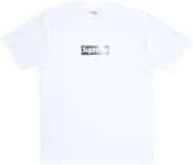 Box logo t-shirt Supreme White size S International in Cotton