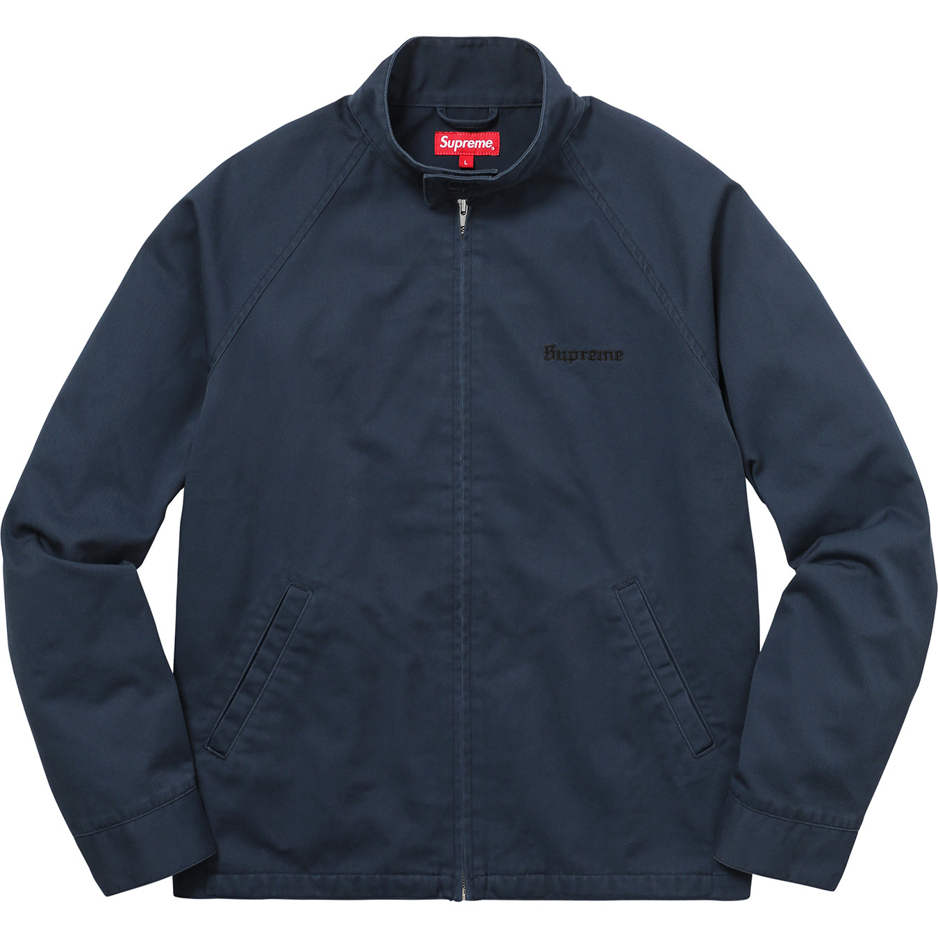 Supreme Chief Harrington Jacket Light Navy Men's - FW17 - US