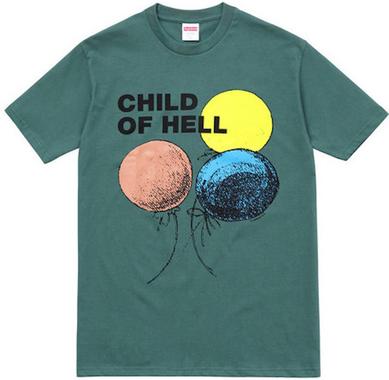 Supreme Child of Hell Tee Green - FW15 - US