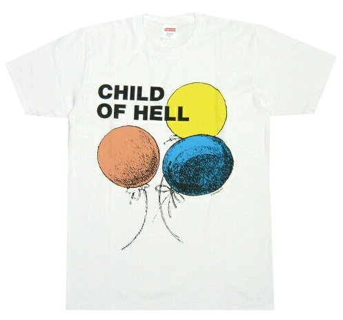 Supreme Child of Hell Tee White - FW15 - US