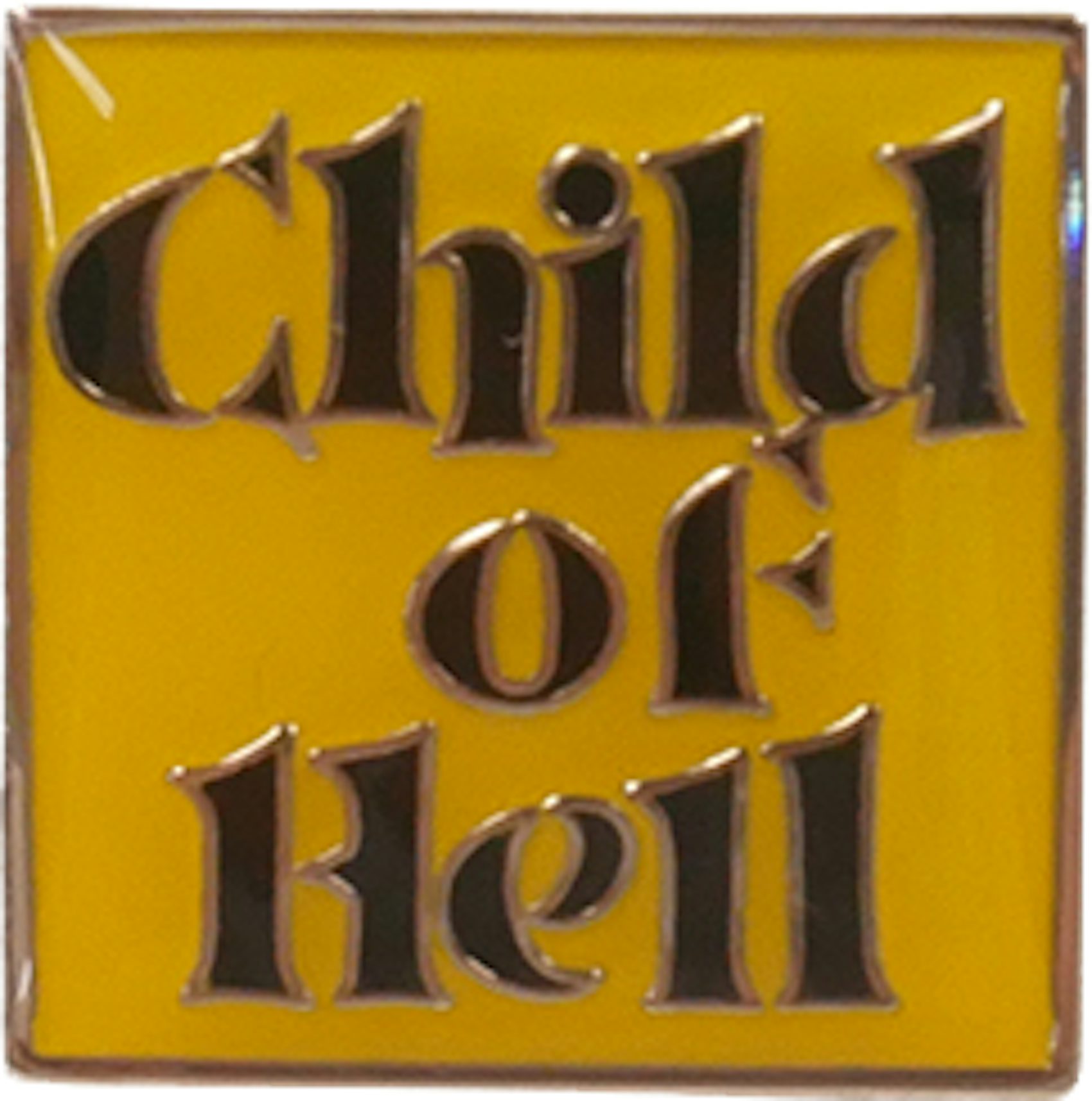Supreme Child Of Hell Yellow Pin Silver - FW15 - US