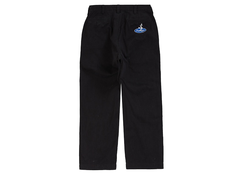 Supreme Chino Pant Black - FW21 Men's - US