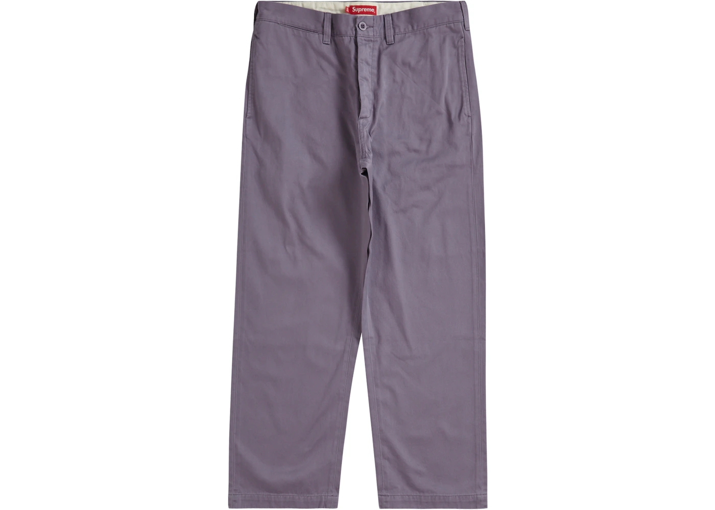 Supreme Chino Pant Dusty Purple Men's - SS23 - US