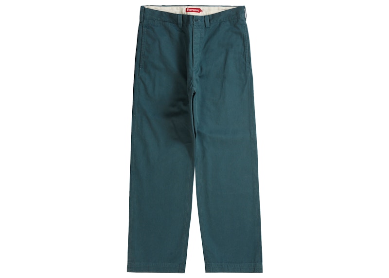 Supreme Chino Pant (FW22) Slate Men's - FW22 - US