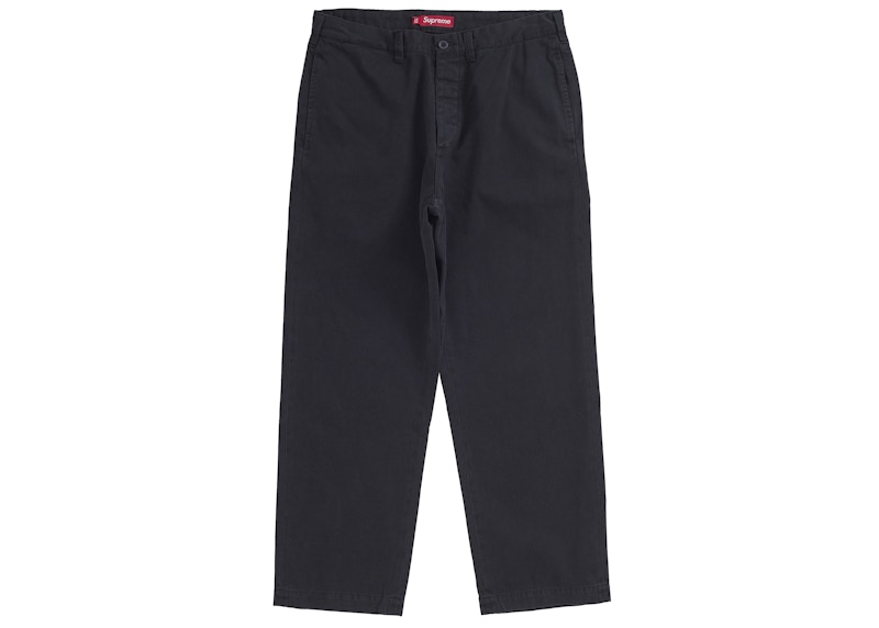 24FW Supreme Chino Pant Black サイズ30 Supreme Chino Pant (SS24) - $148