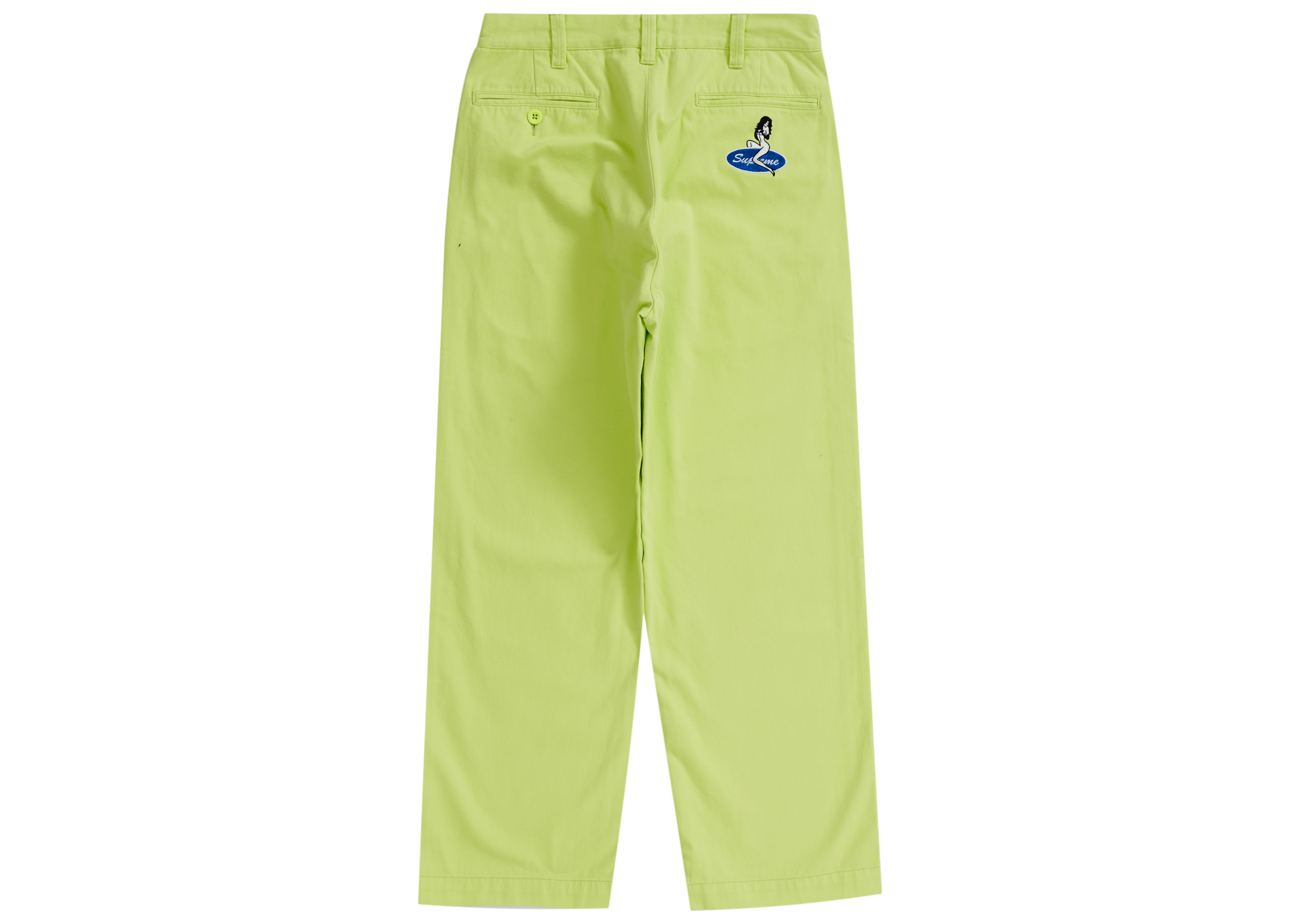 Supreme Chino Pant Light Neon Men's - SS22 - US