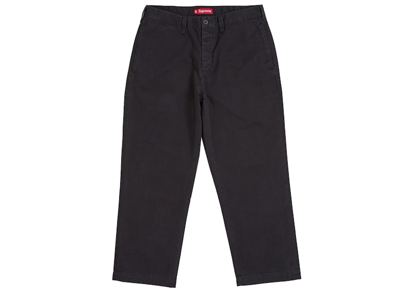 Supreme Chino Pant (SS26) Black Men's - SS26 - US