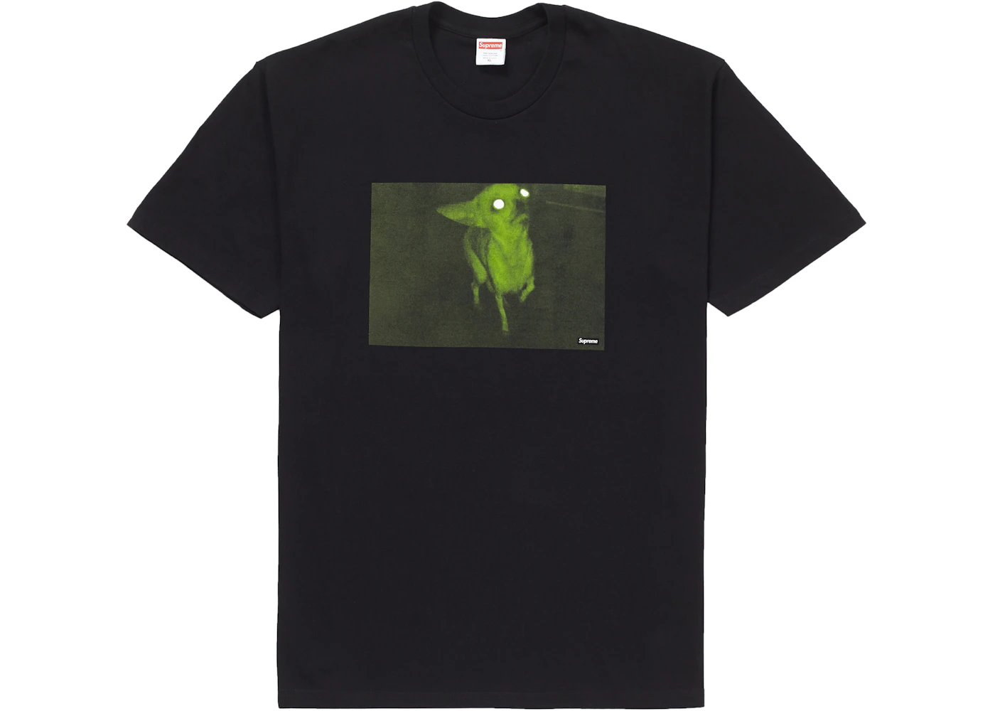 Supreme Chris Cunningham Chihuahua Tee Black Men's FW18 US