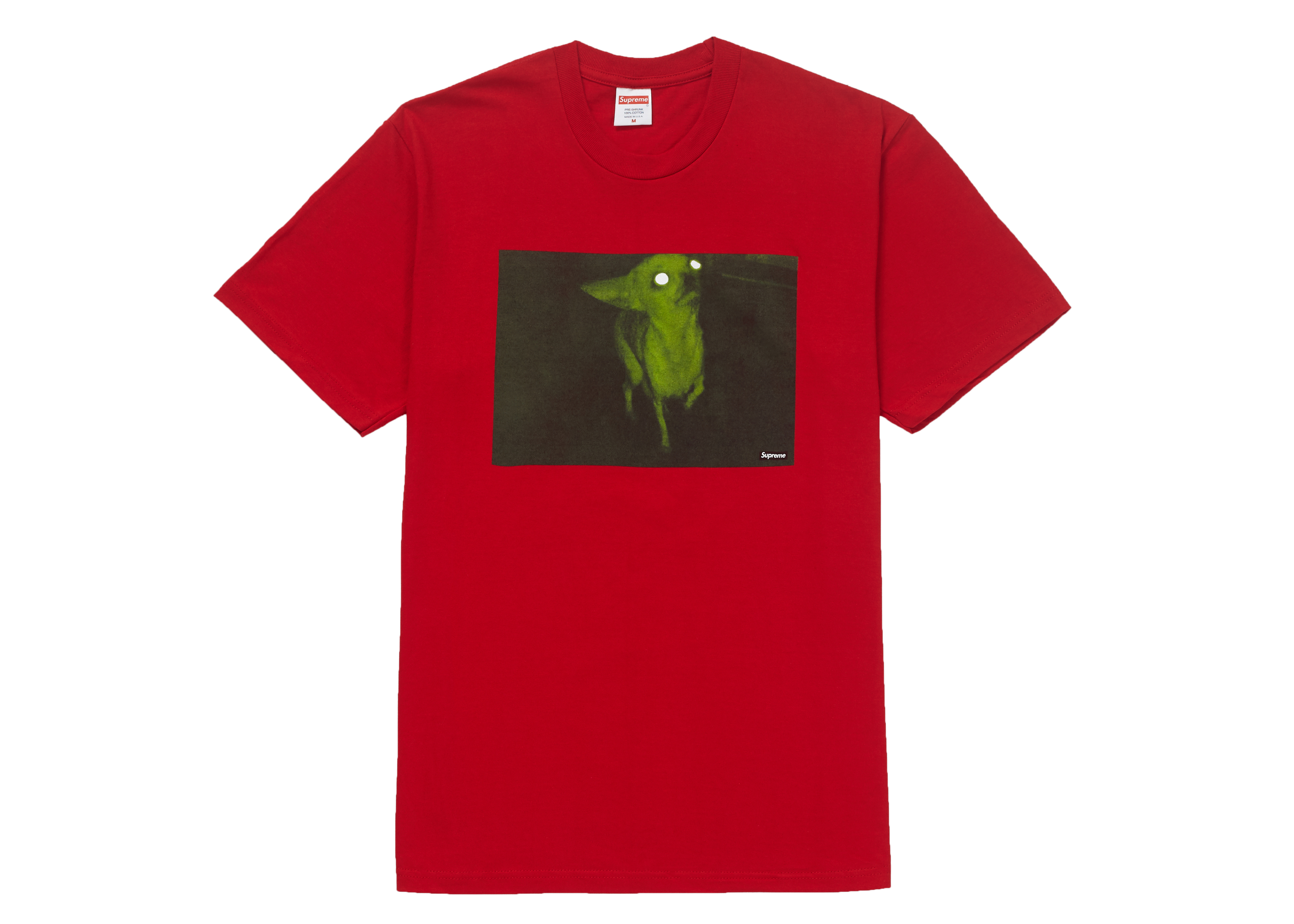 Supreme Chris Cunningham Chihuahua Tee Red Men's - FW18 - US