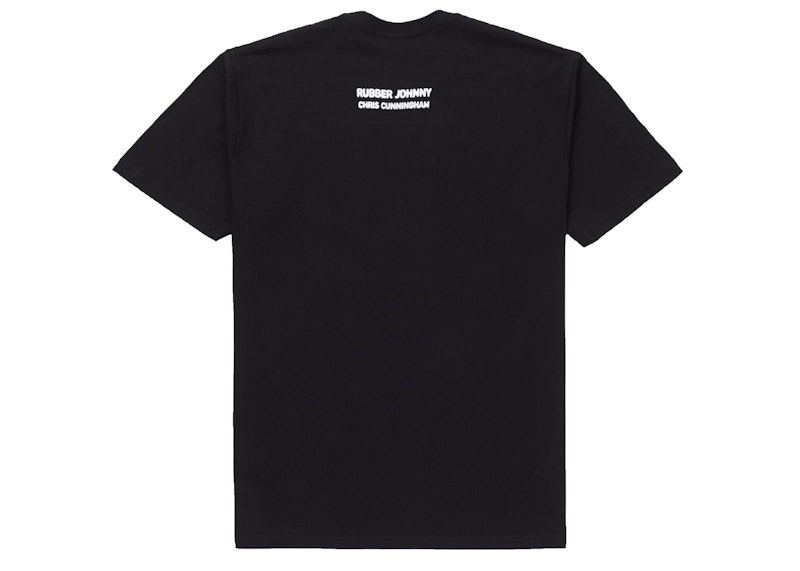 Supreme Chris Cunningham Rubber Johnny Tee Black Men's - FW18 - GB