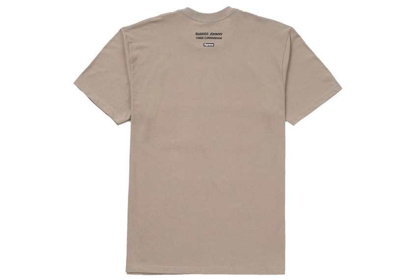 Supreme Chris Cunningham Rubber Johnny Tee Taupe Men's - FW18 - US