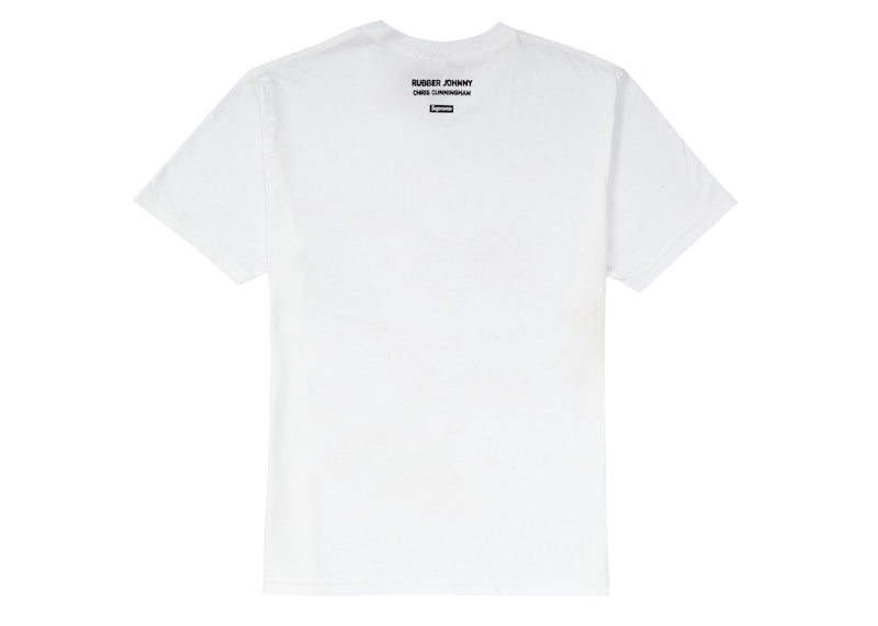 Supreme Chris Cunningham Rubber Johnny Tee White Men's - FW18 - US