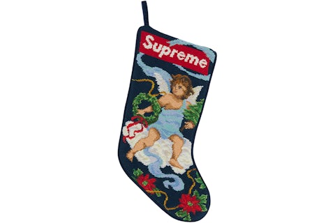 Supreme Christmas Stocking Blue FW20 US - Main Image