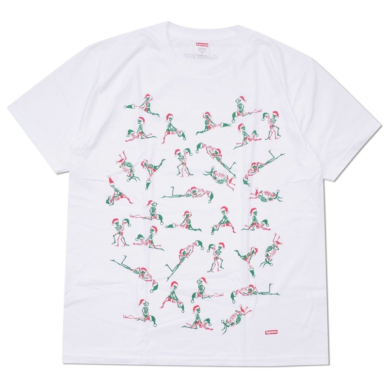 Supreme Christmas Tee (2017) White Men's - FW17 - US