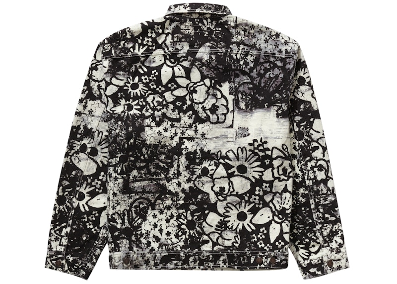 Supreme Christopher Wool Denim Work Jacket Black