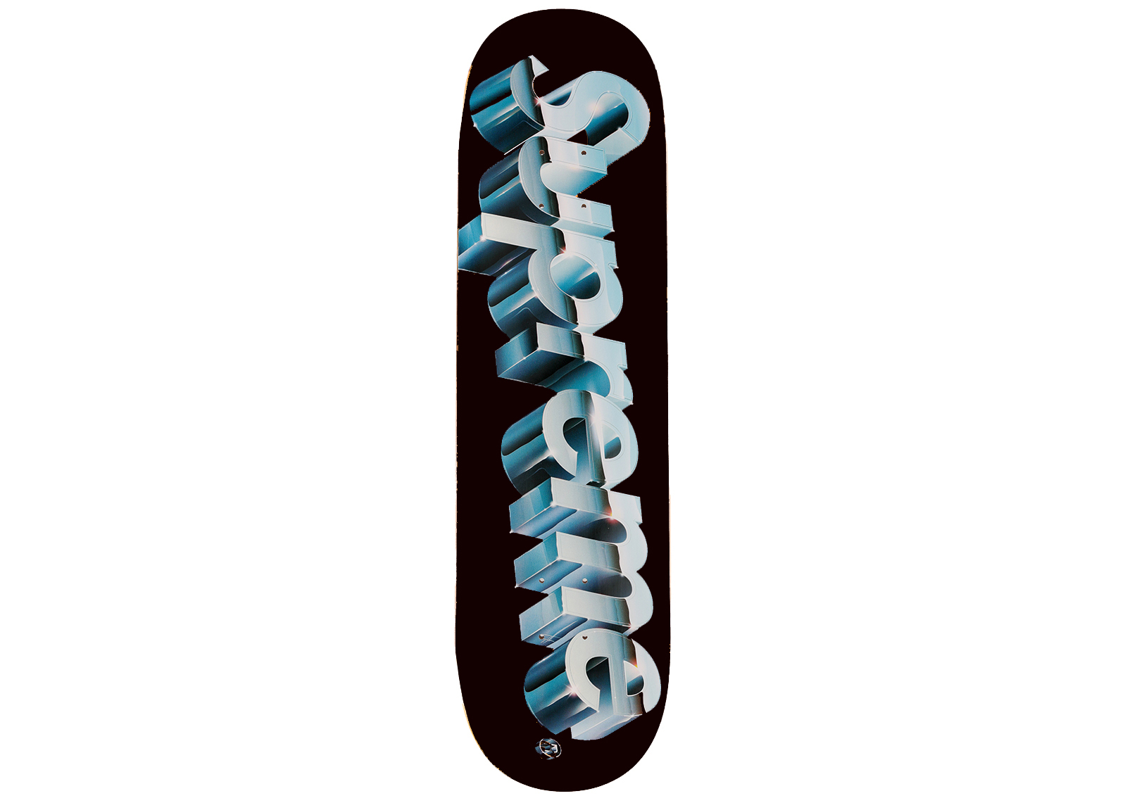 Supreme Chrome Logo Skateboard